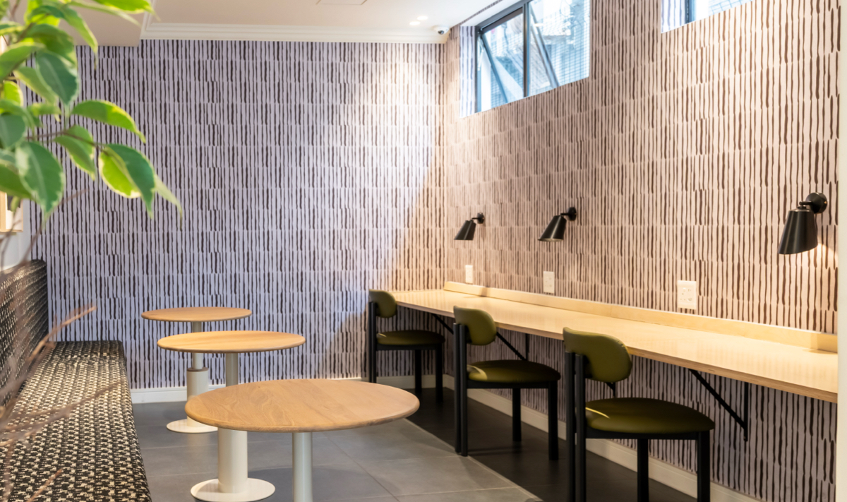 Communal workspace at Metropole The York
